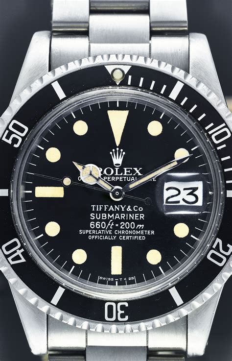 SIGNED ROLEX, RETAILED BY TIFFANY & CO., OYSTER 